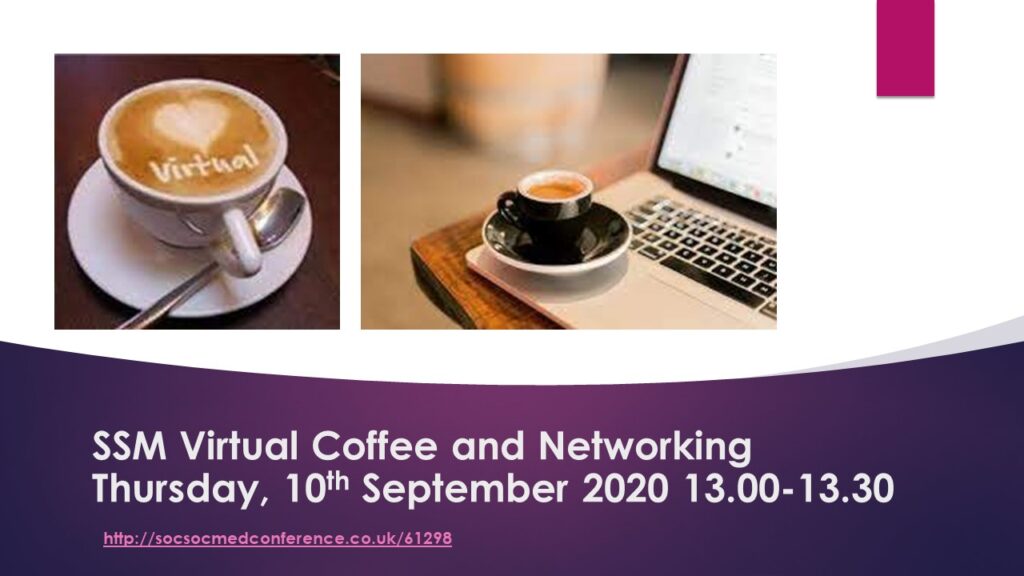 SSM Virtual Coffee and Networking